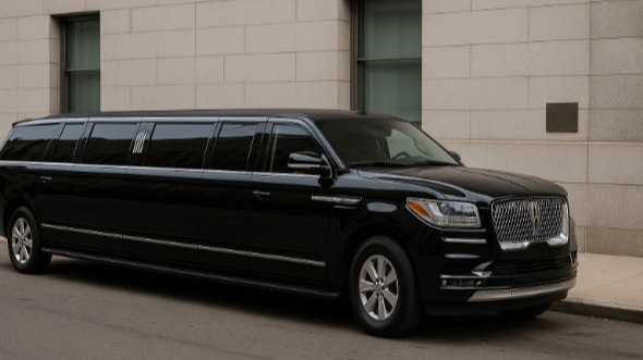 Exterior of Navigator Limo in Idaho Falls