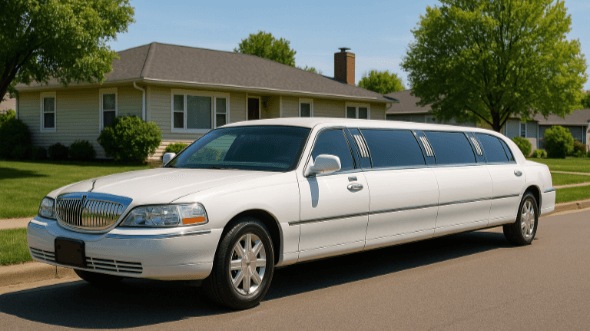 Exterior of Suburban Limo in Lorain